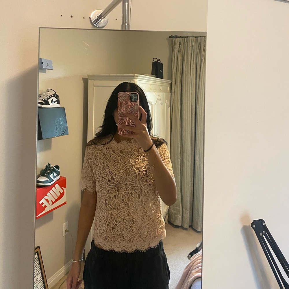 Zara Lace Blouse - Picture 6 of 7